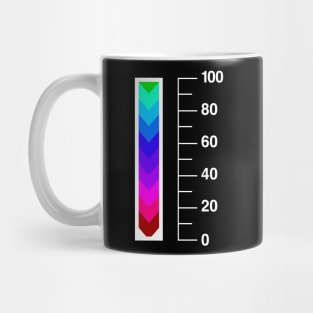 Health Bar White Mug